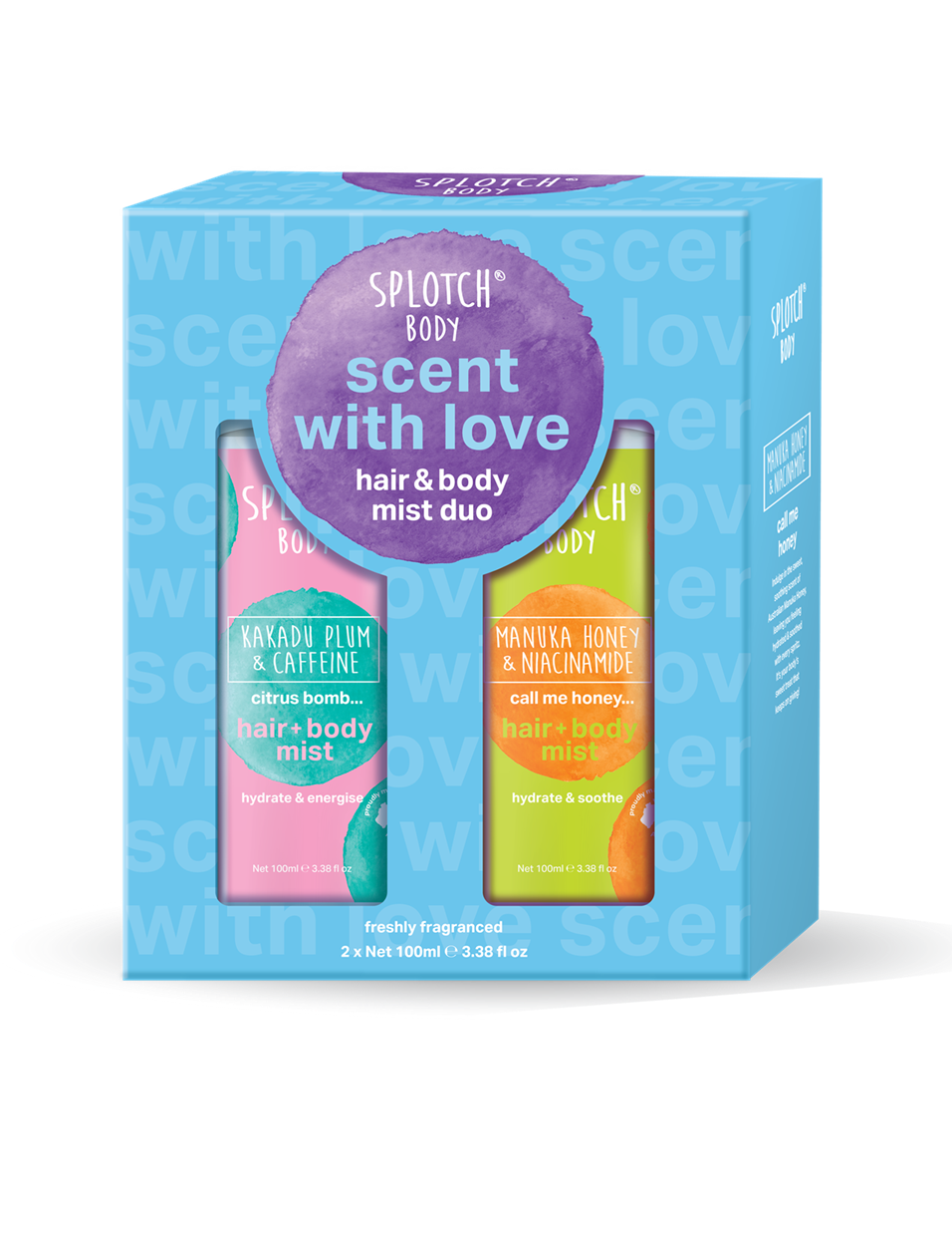 Scent With Love Hair and Body Mist Duo