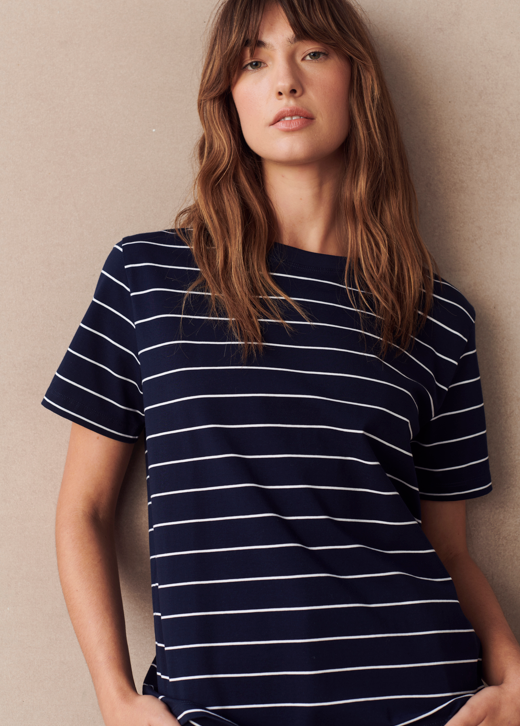 Stripe Athens Tee