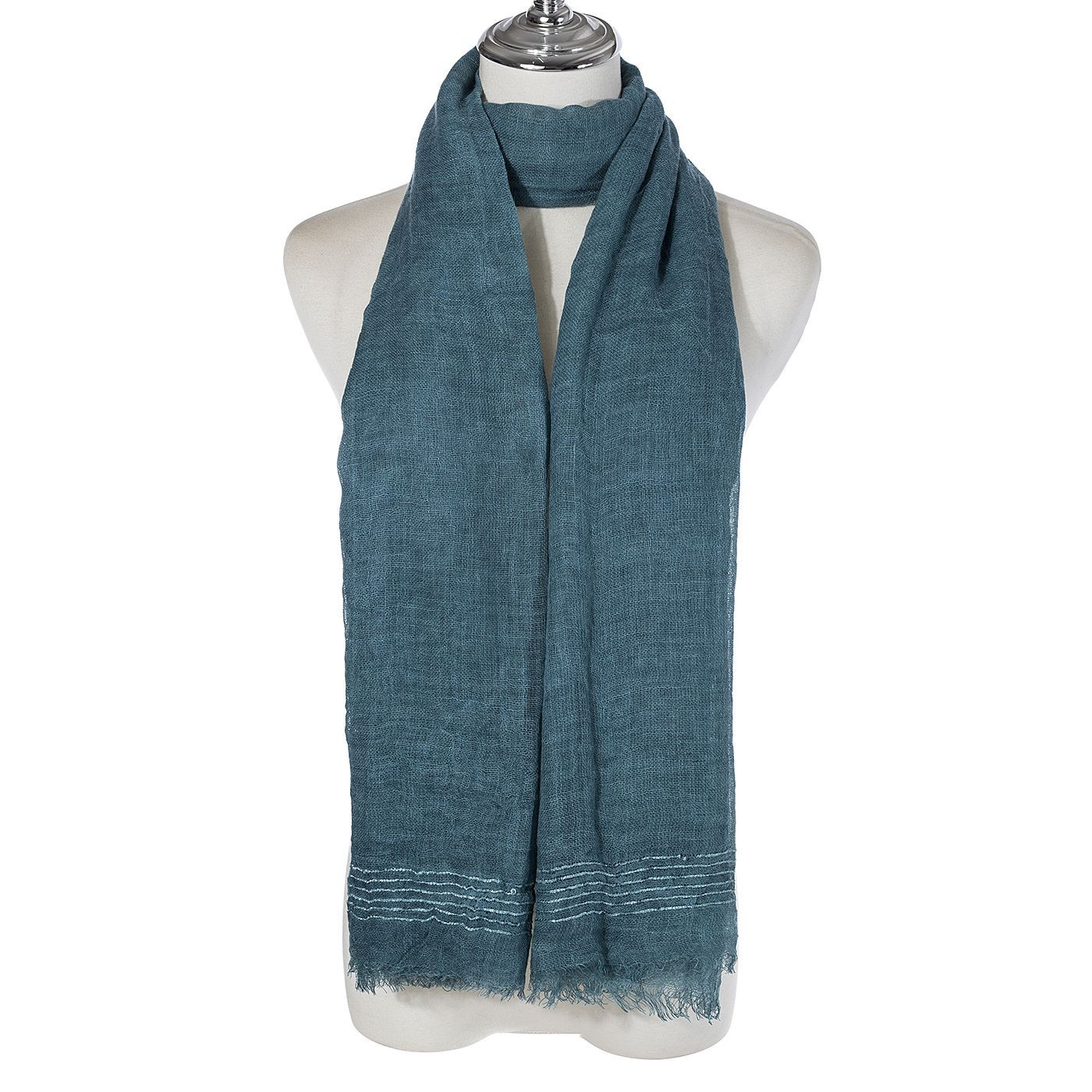 Open Weave Wool Scarf