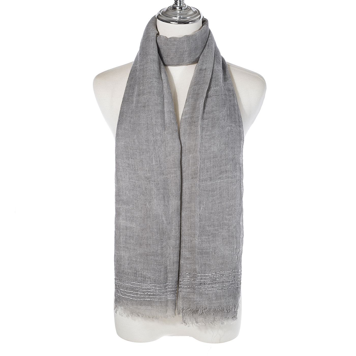 Open Weave Wool Scarf