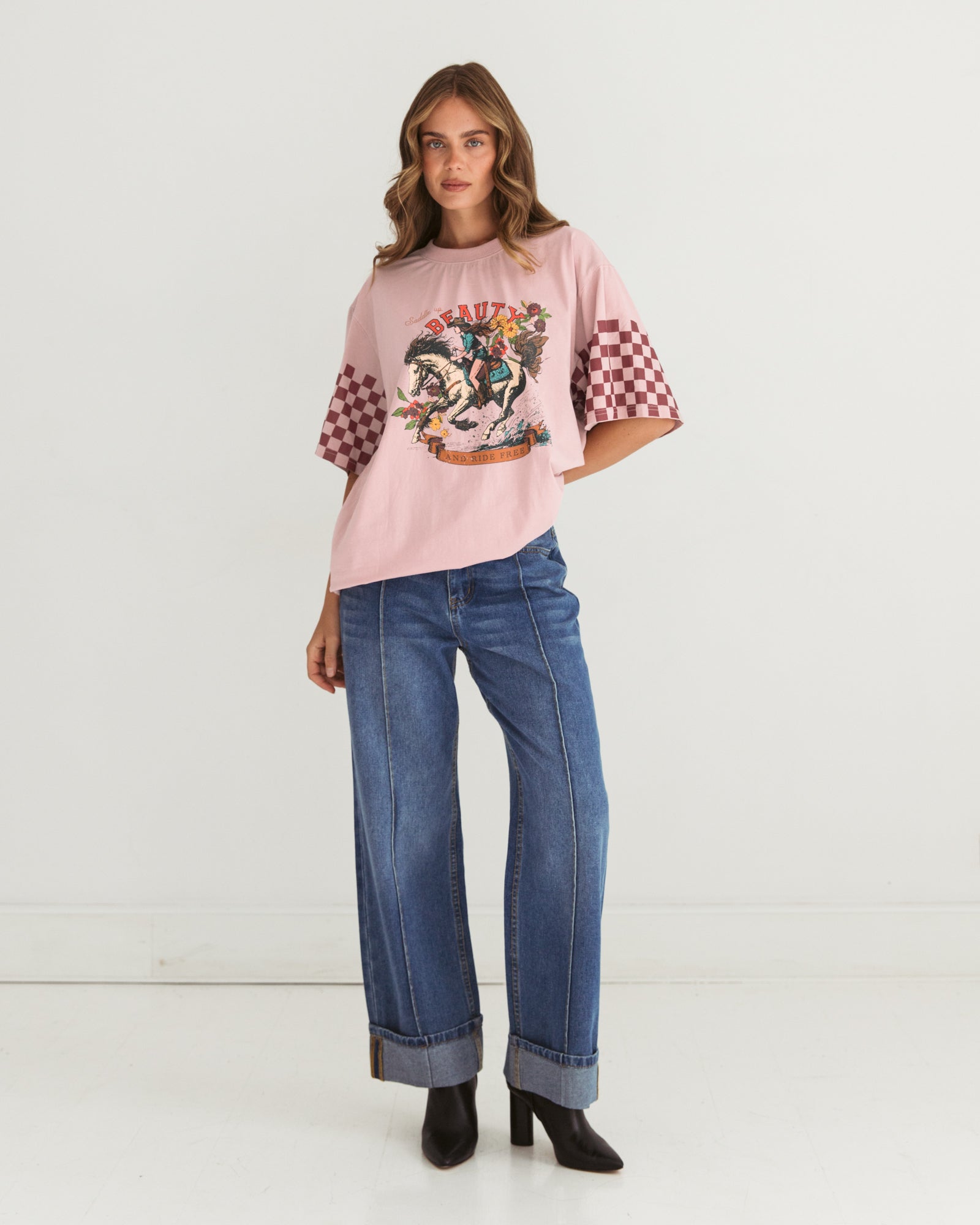 Wild West Pink Beauty Tee