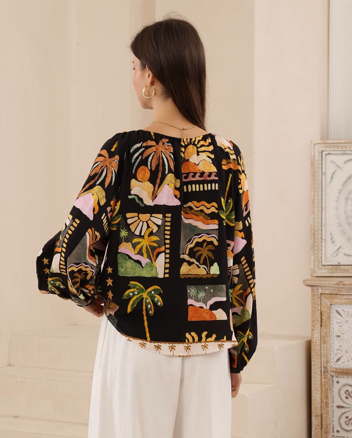 Summer Night Blouse