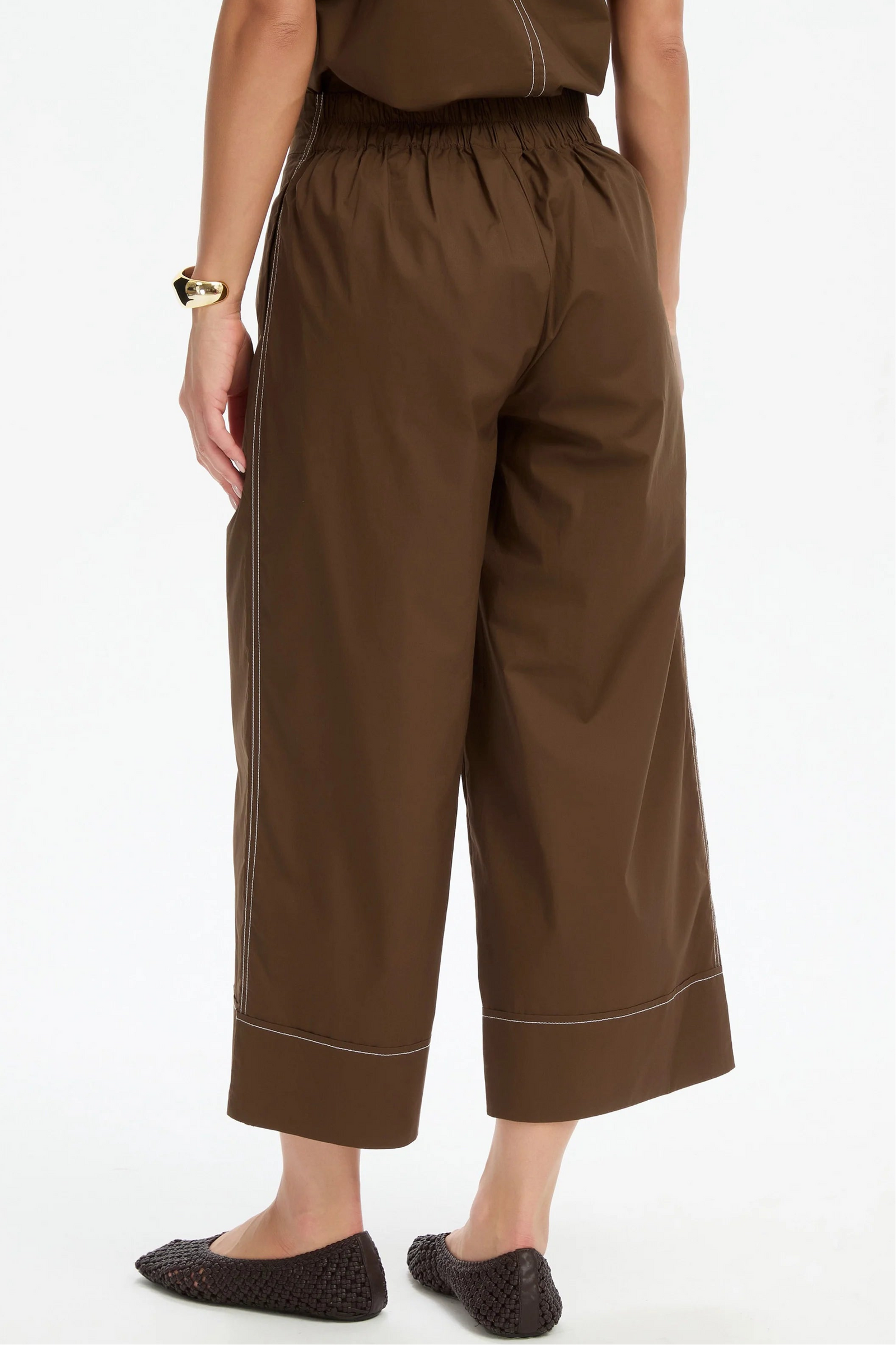 Classic Contrast Pants