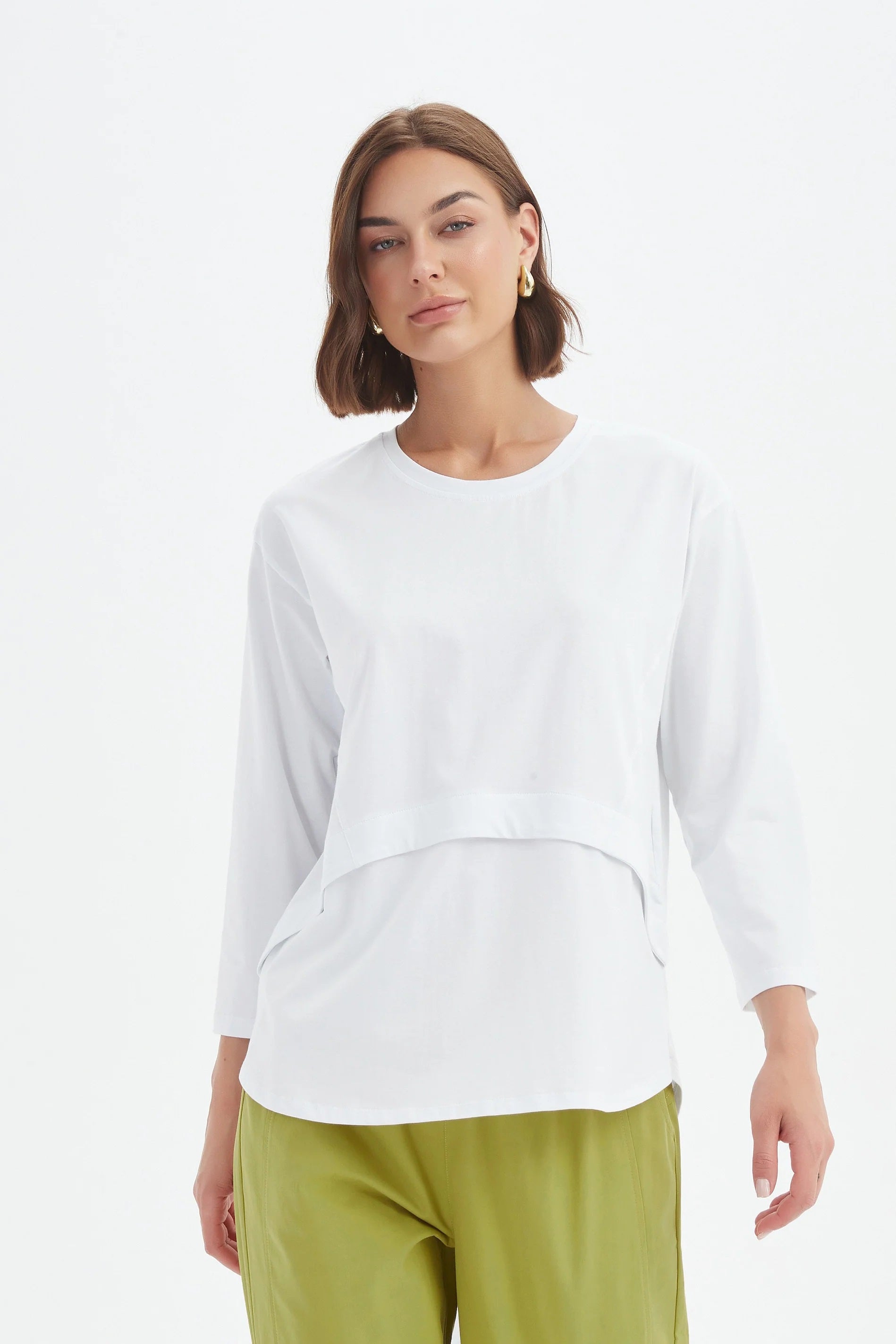 Curved Seam Top