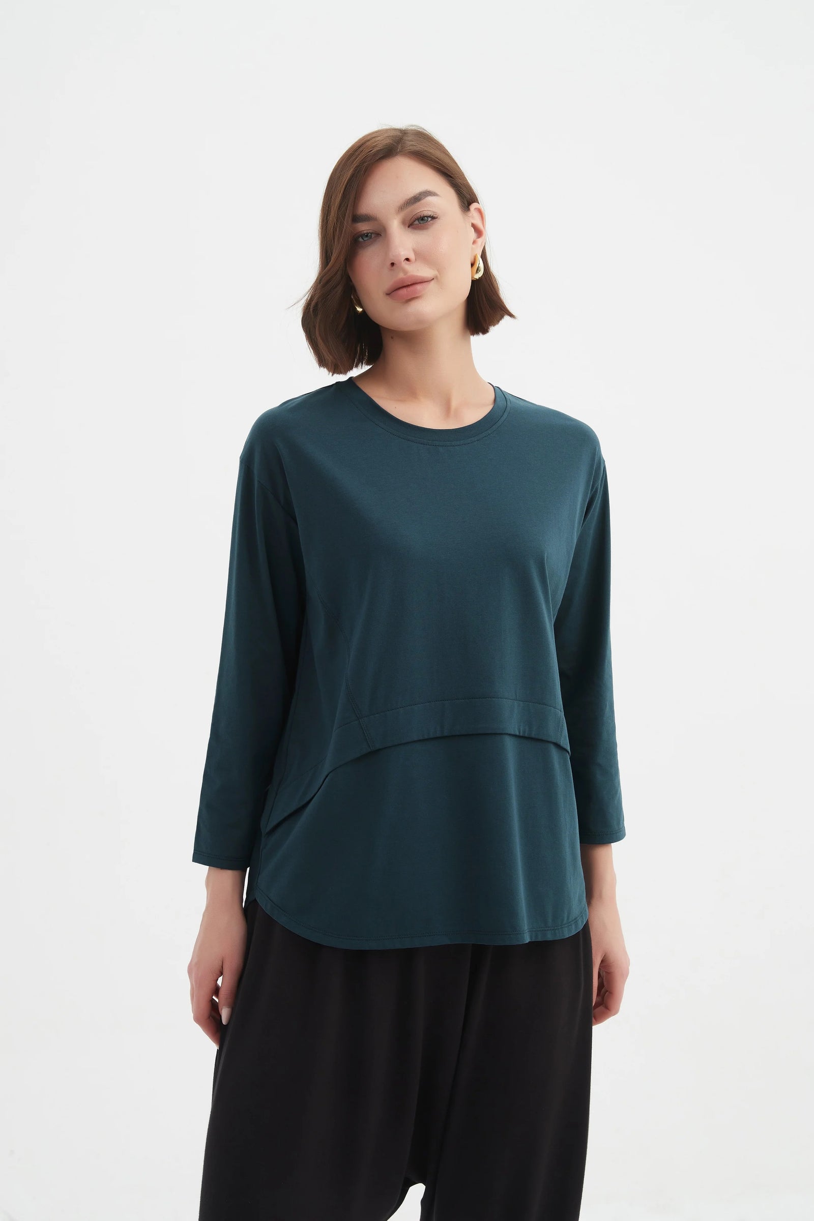 Curved Seam Top