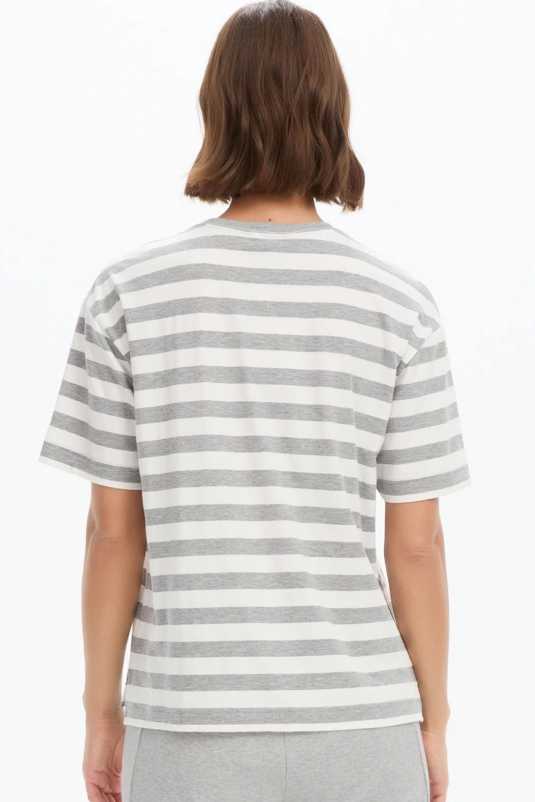 Boxy Striped Tee