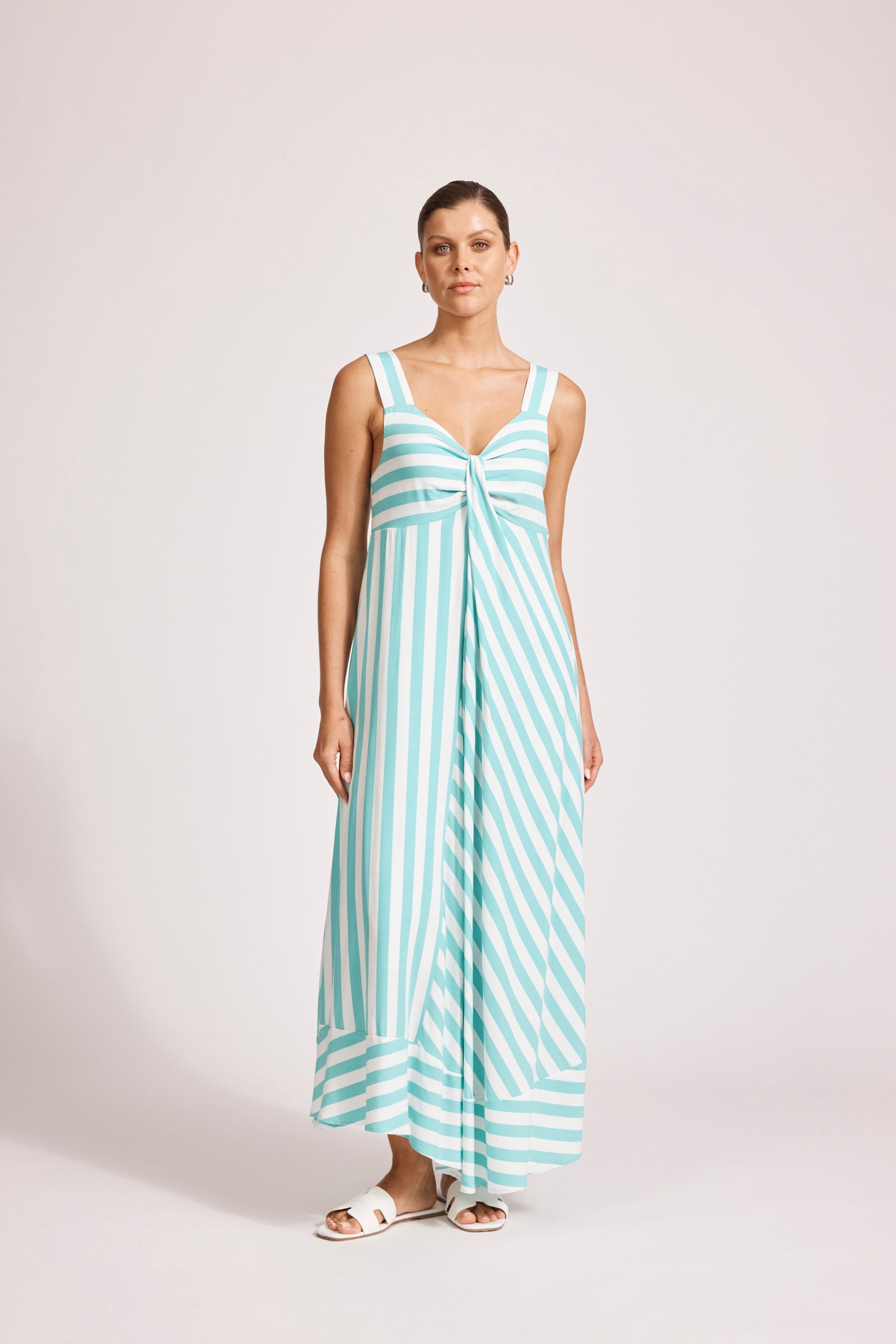 Treville Stripe Tank Maxi Dress