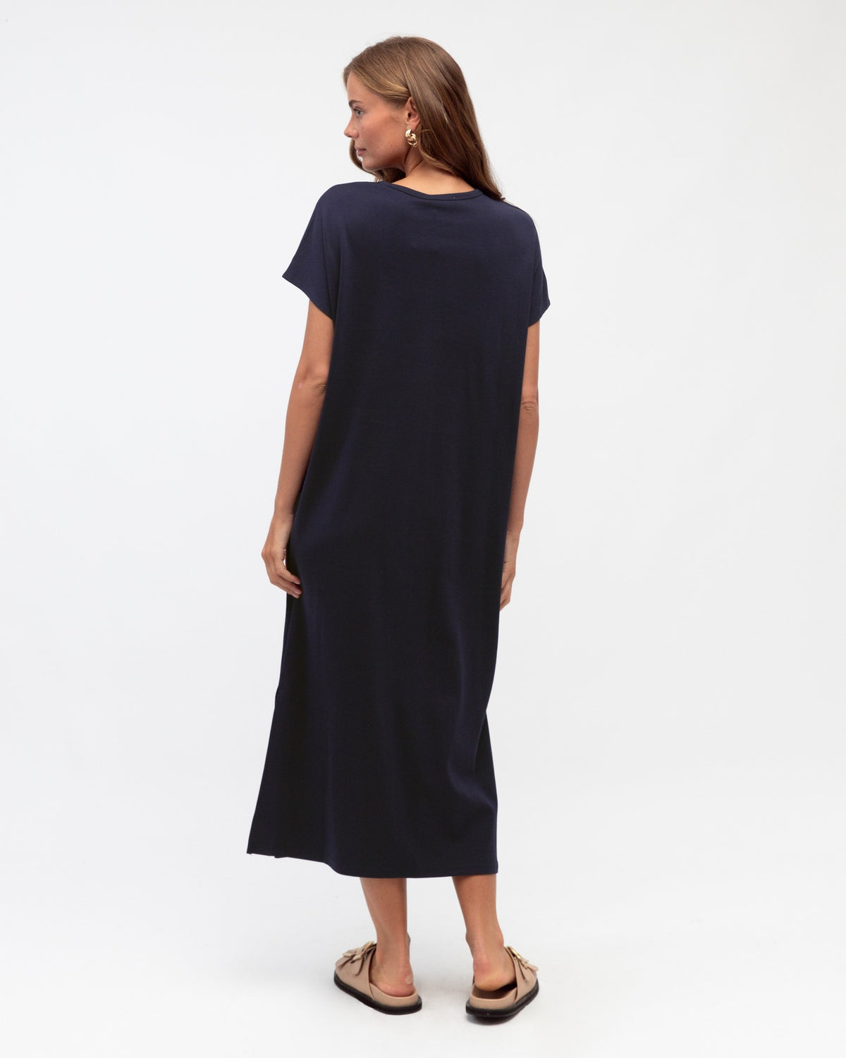 Cotton Twist Front Dress