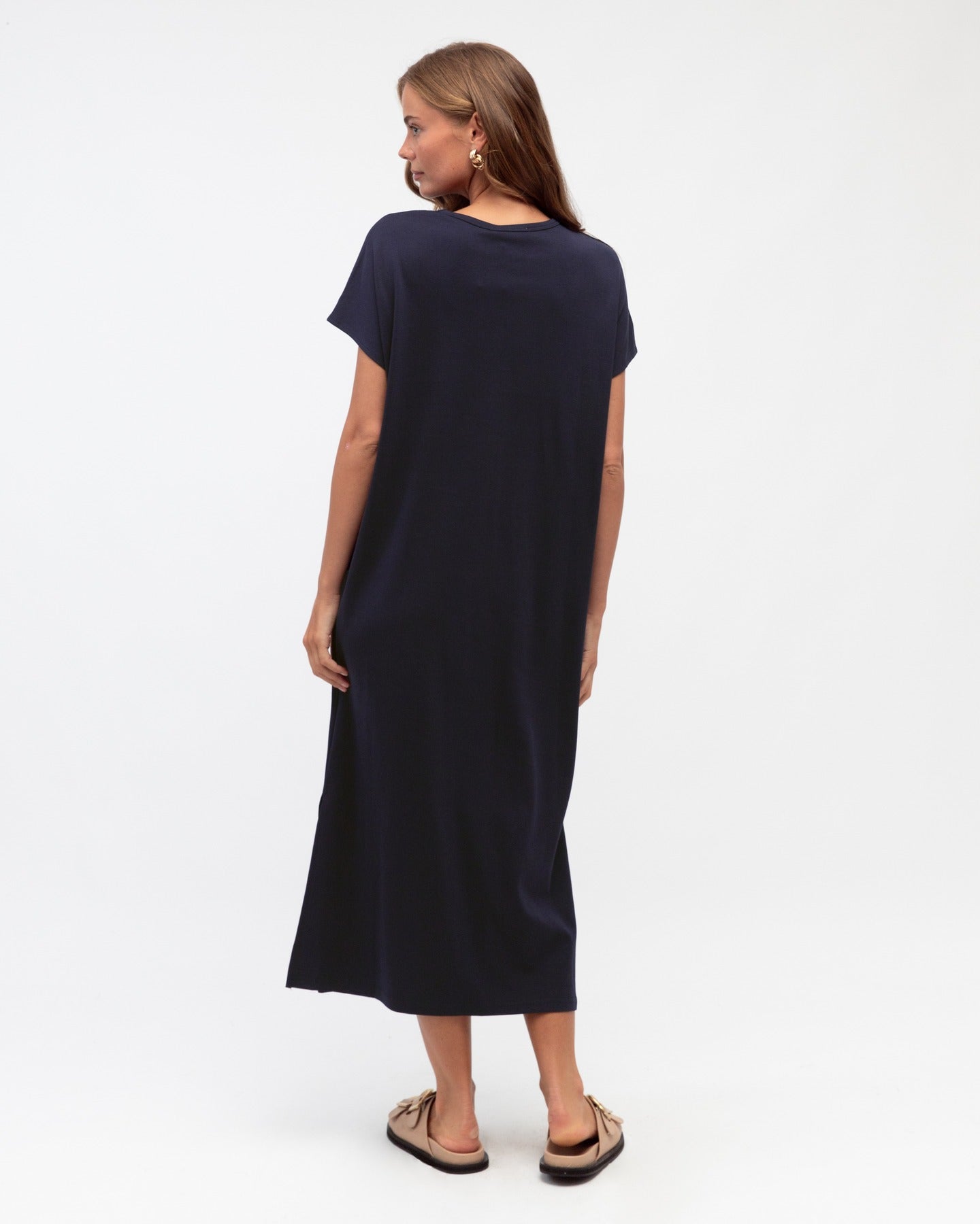 Cotton Twist Front Dress