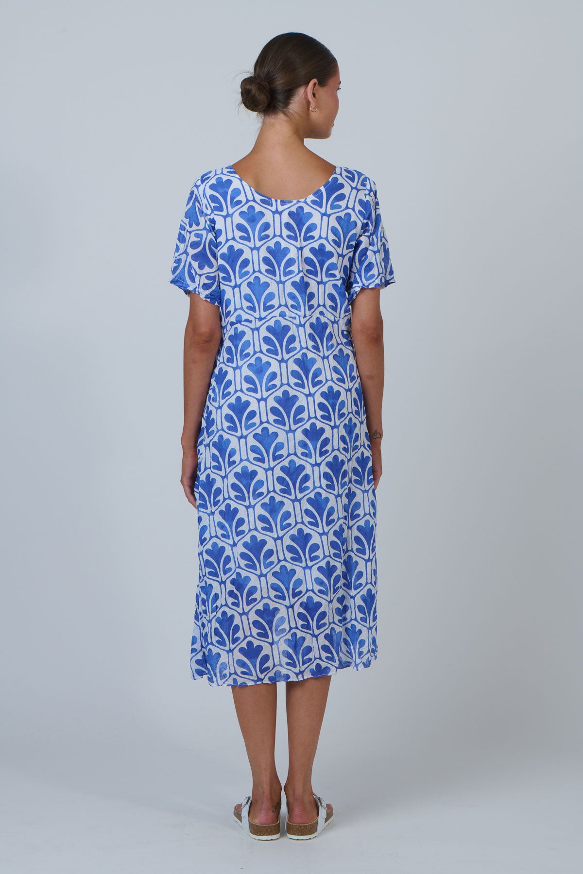 Twist Travel Midi Dress
