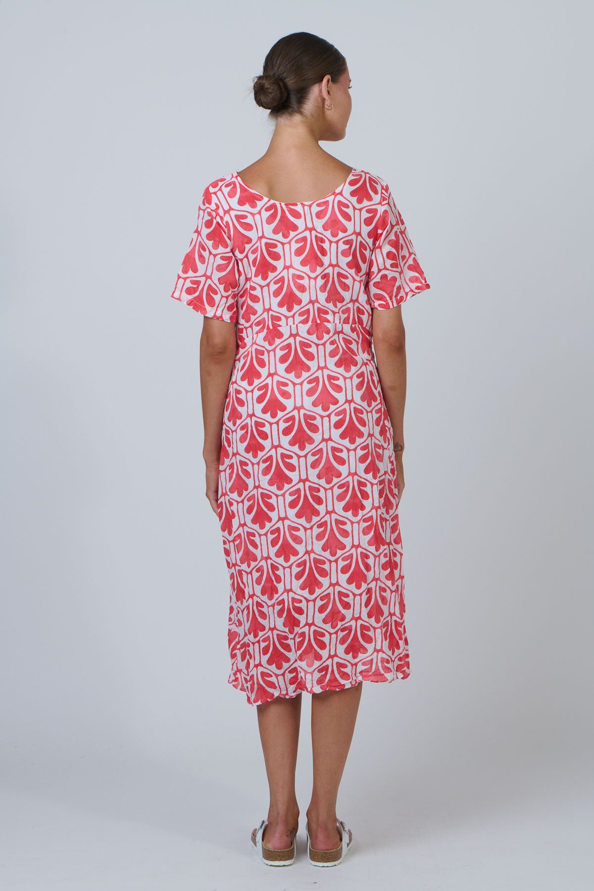 Twist Travel Midi Dress