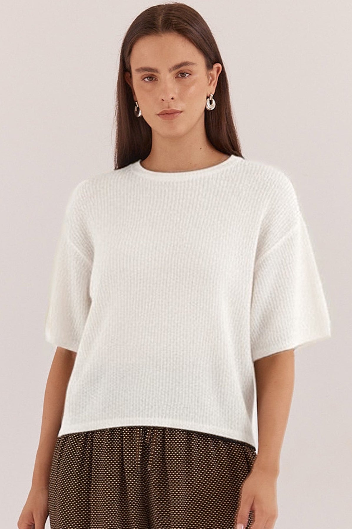 Noni Relaxed Knit Tee