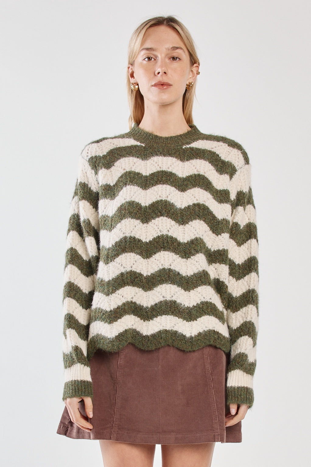 Nikkita Wavy Stripe Knit