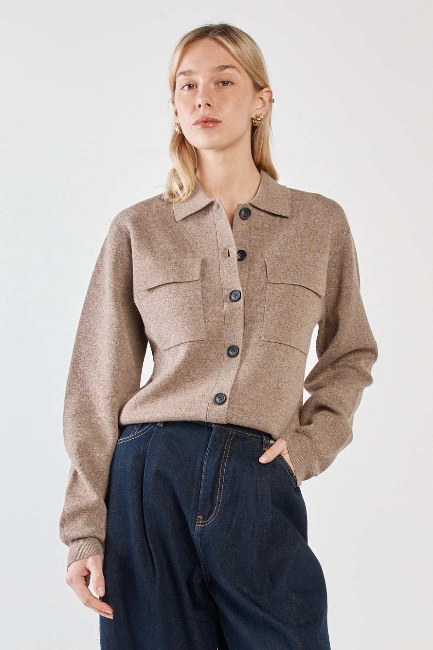 Holliann Knit Crop Jacket