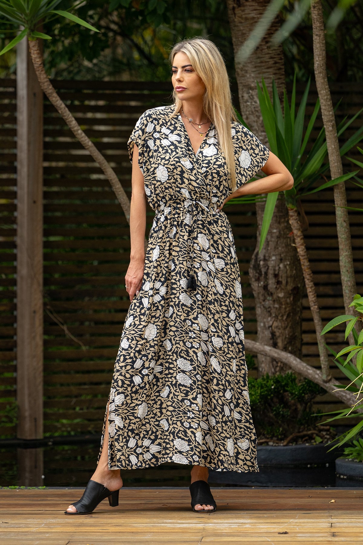 Imogen Short Sleeve Maxi