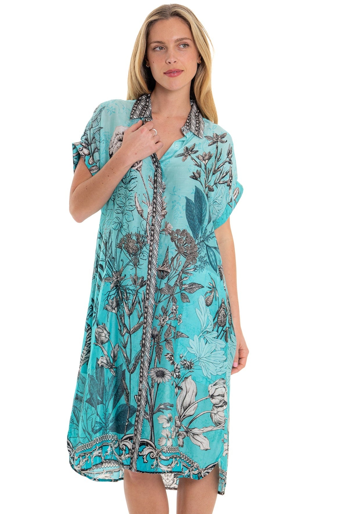 Butterfly Blu Dresden Dress