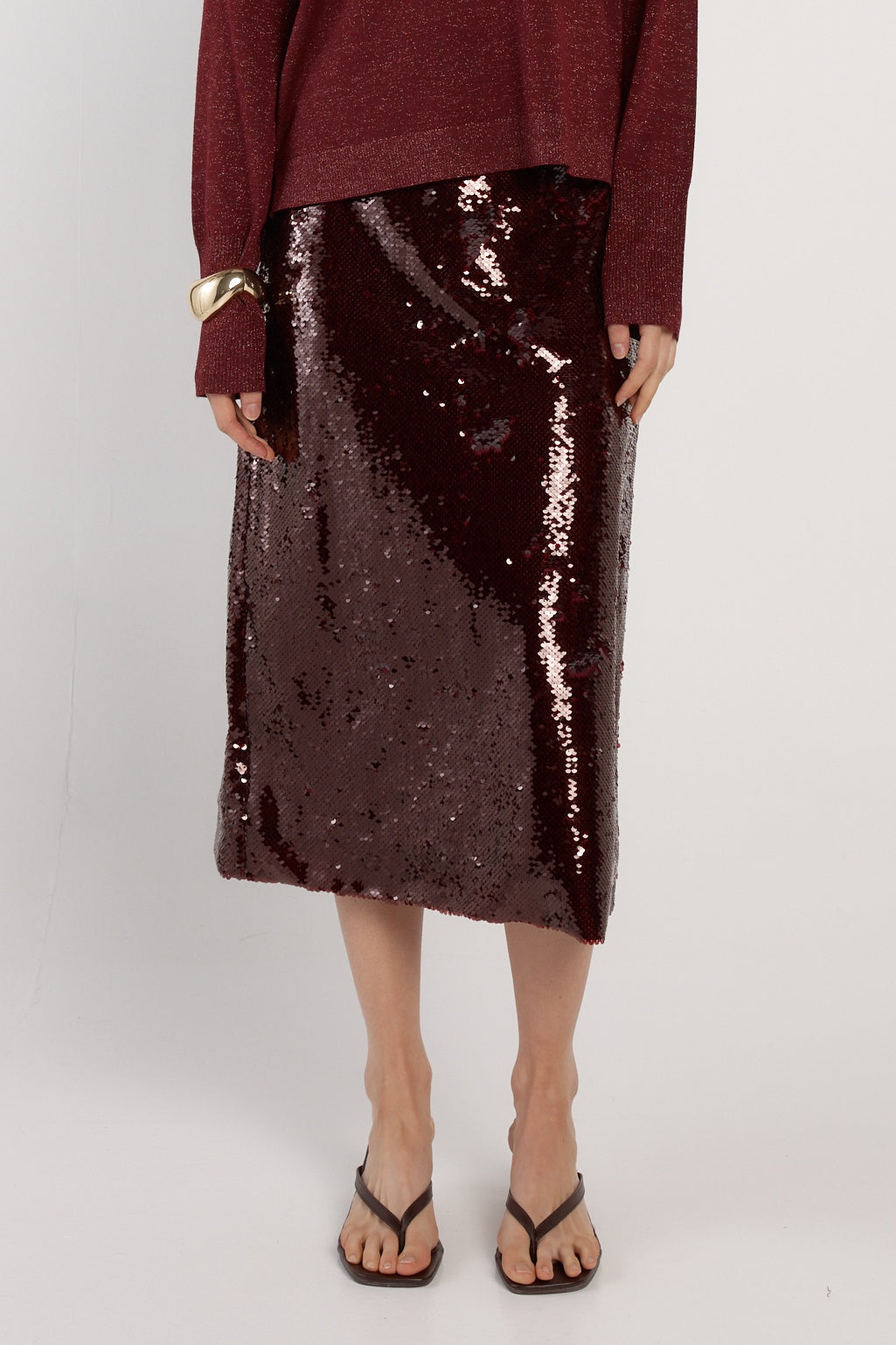 Monroe Sequin Pencil Skirt