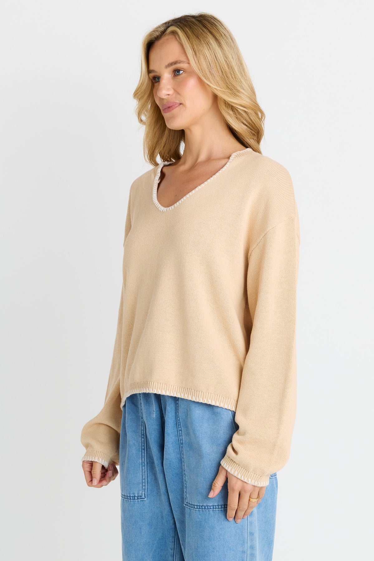 Ascot Stitch Sweater