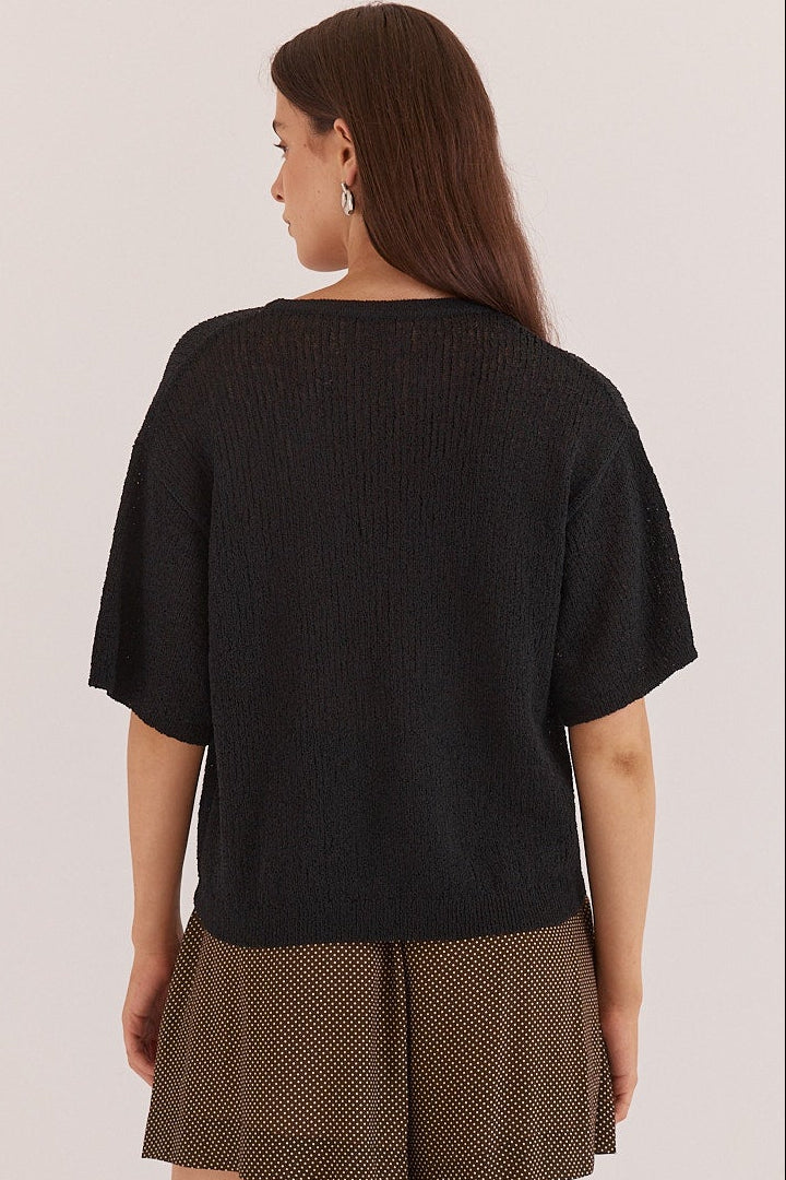 Noni Relaxed Knit Tee
