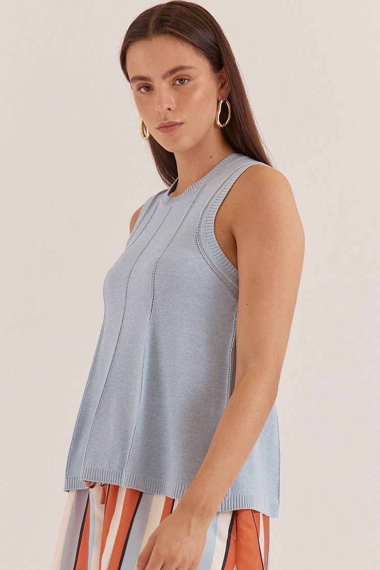 Krista Pointelle Tank Top