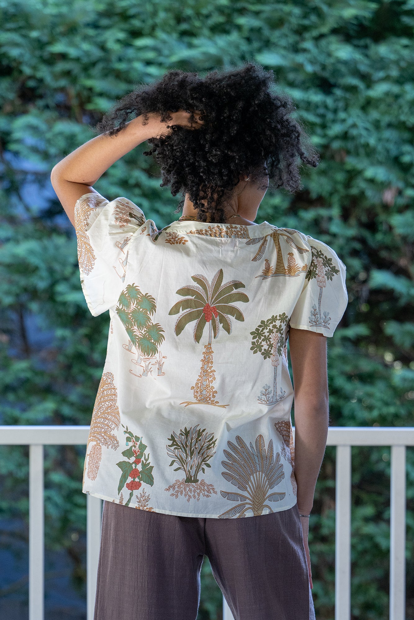 Clemi Flare Sleeve Top