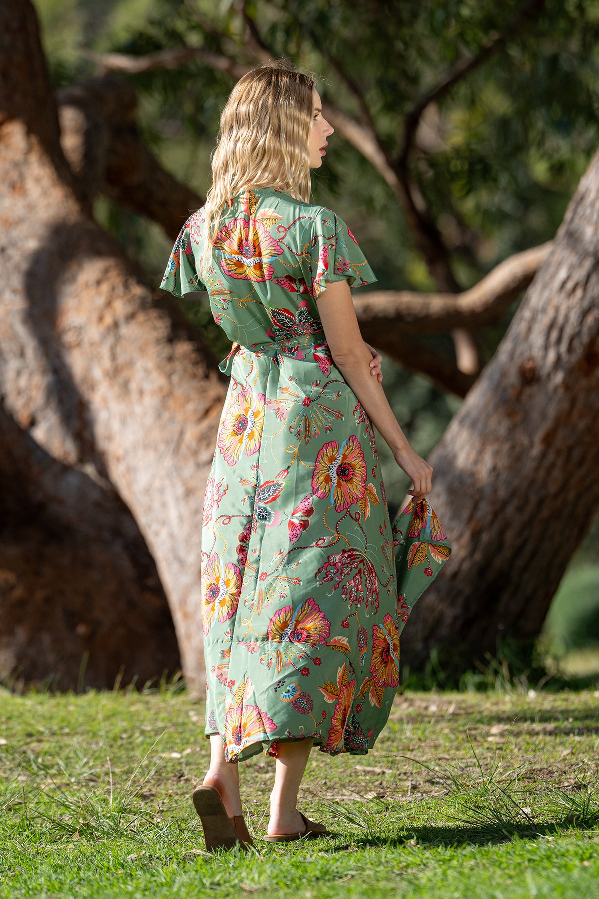 Posey S/Sleeve Wrap Dress