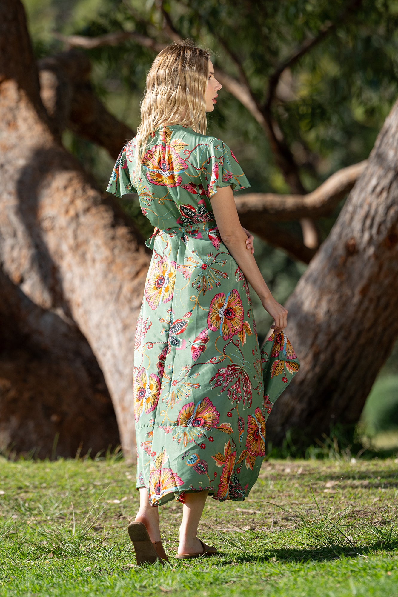 Posey S/Sleeve Wrap Dress