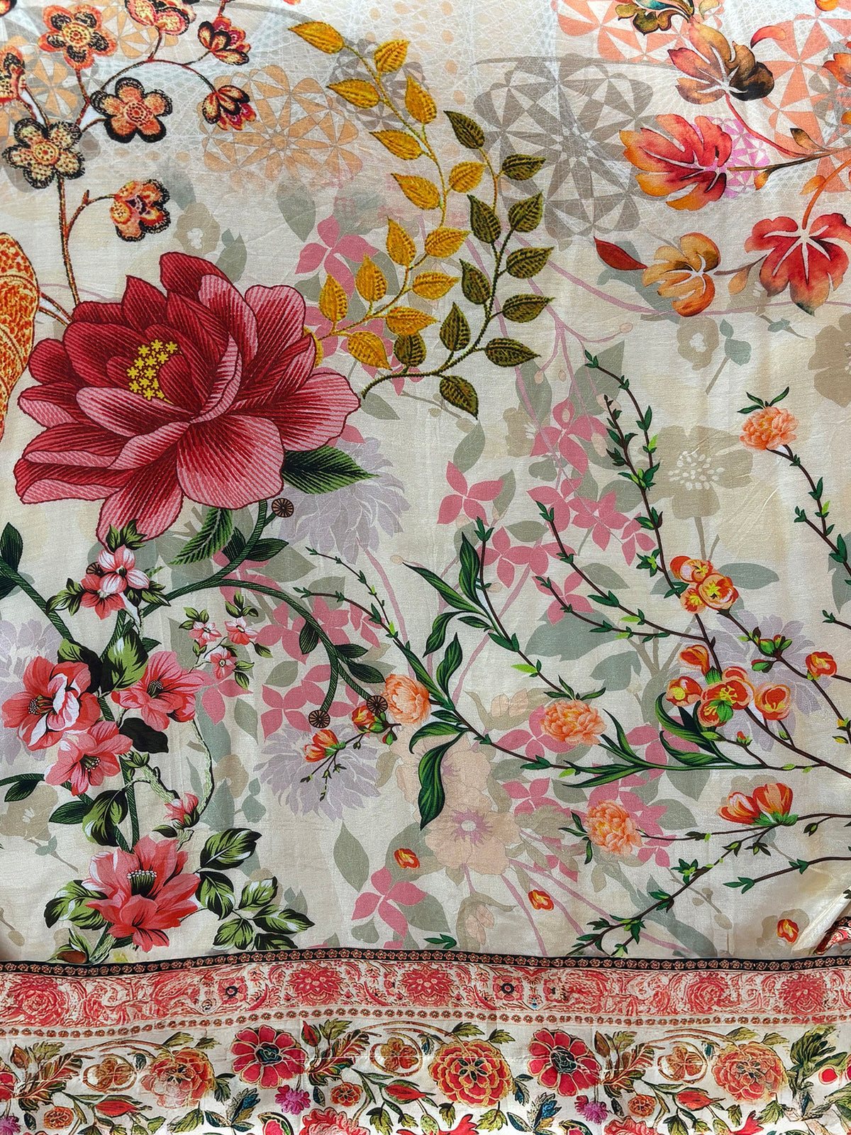 Rouge Bloom Kimono
