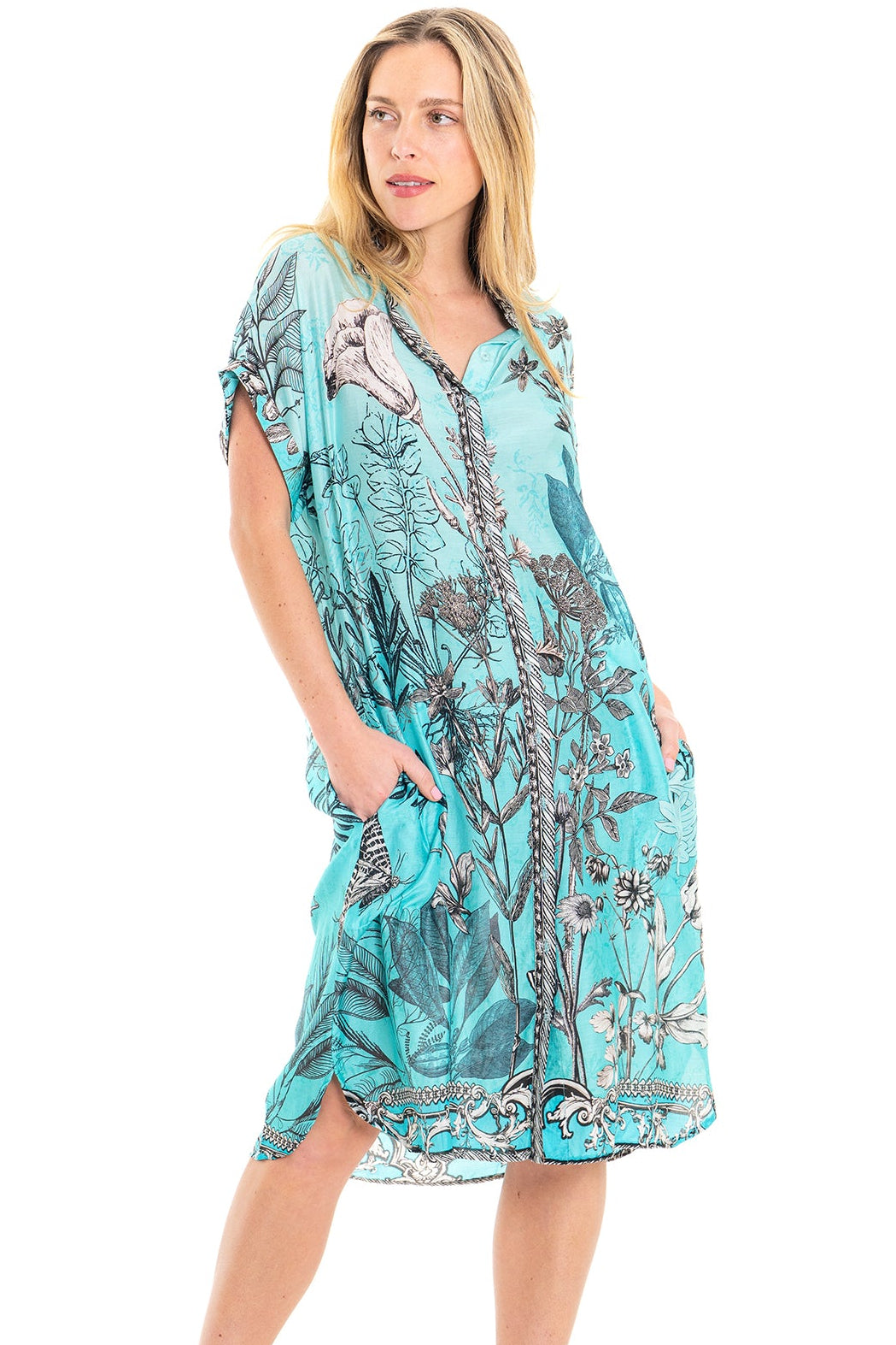 Butterfly Blu Dresden Dress