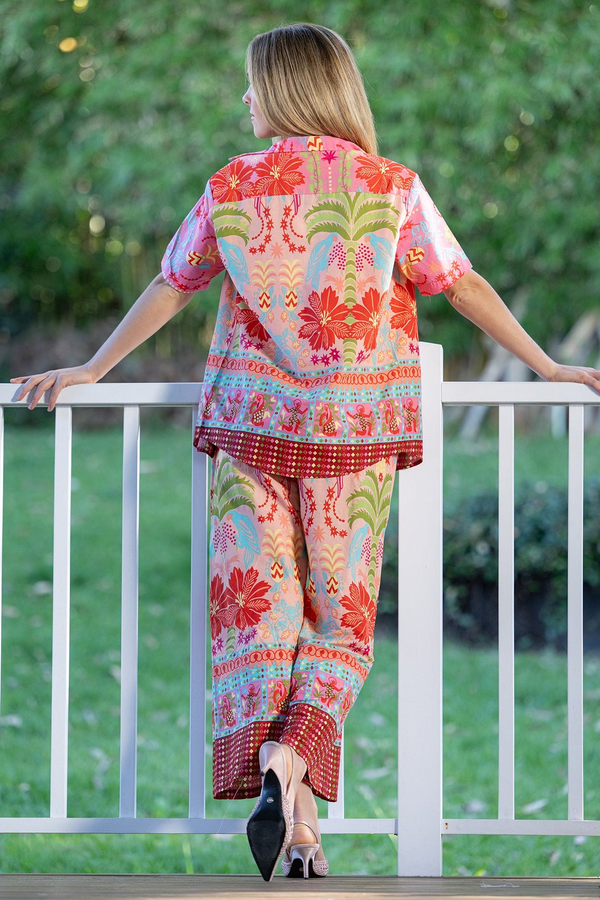 Hibiscus Short Shirt