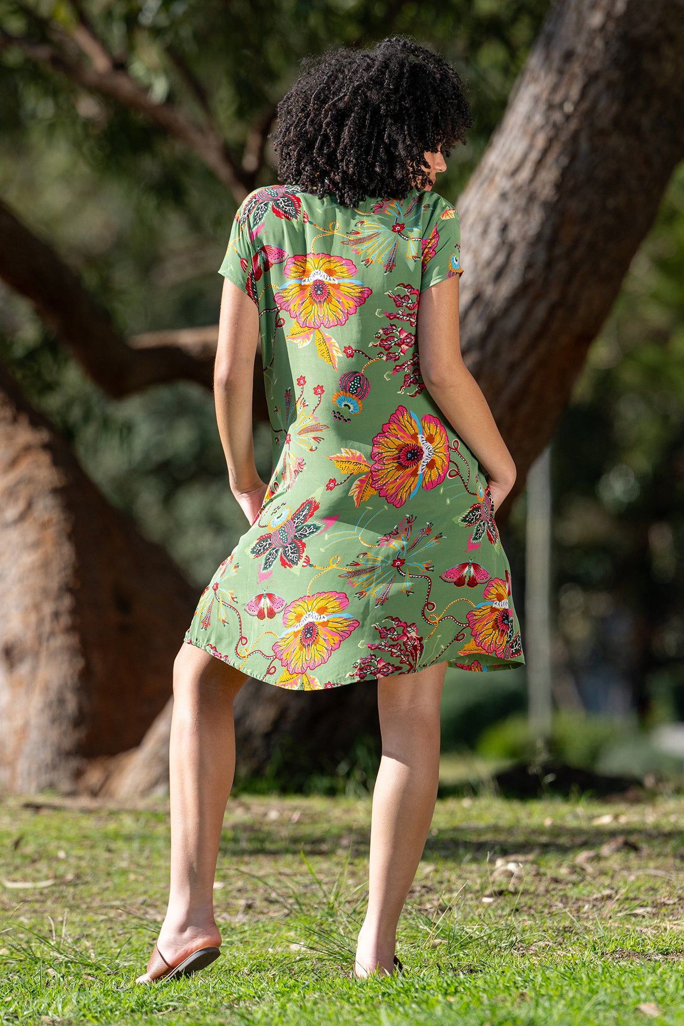 Posey Short Shirt Dress