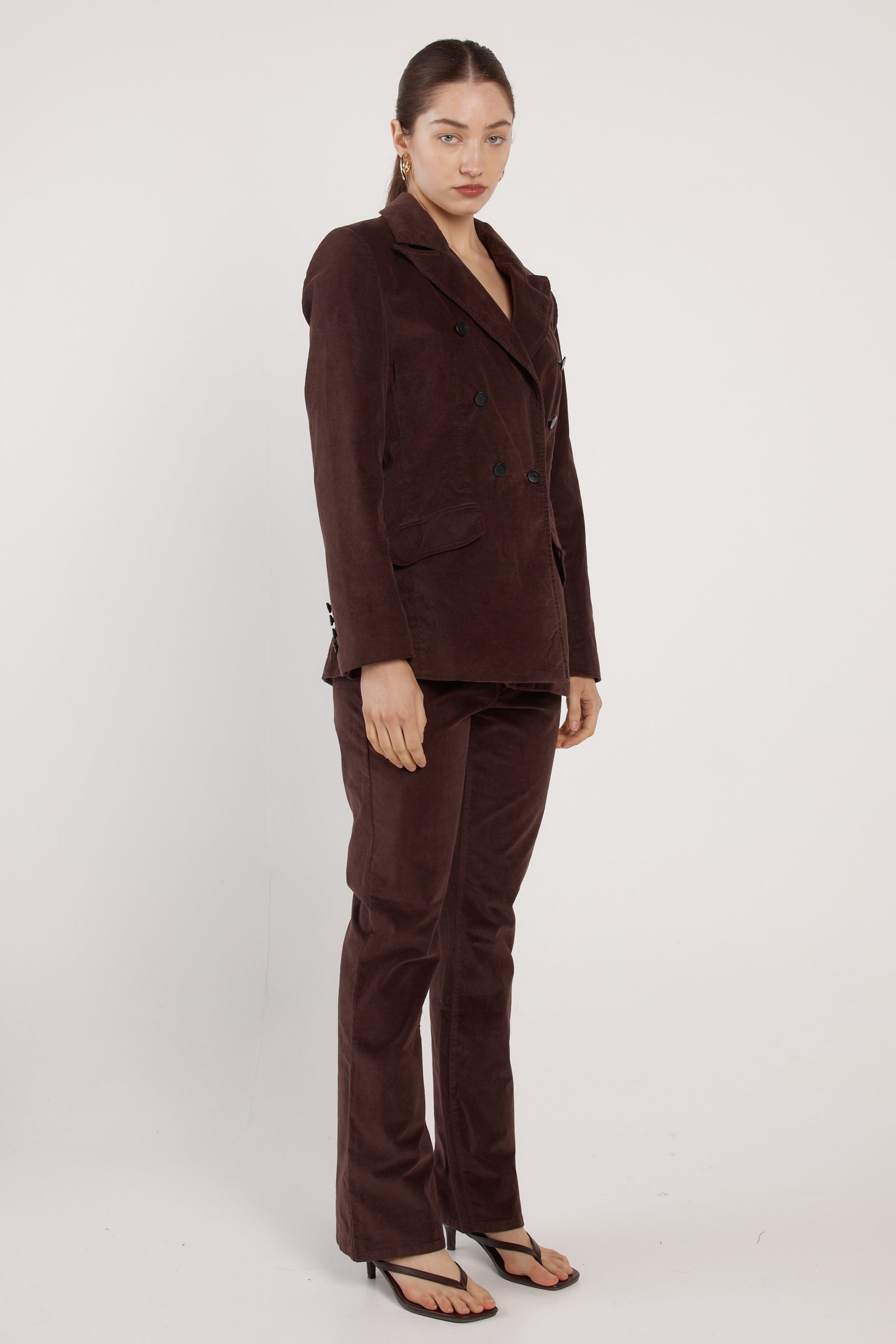 Rhea Velvet Blazer