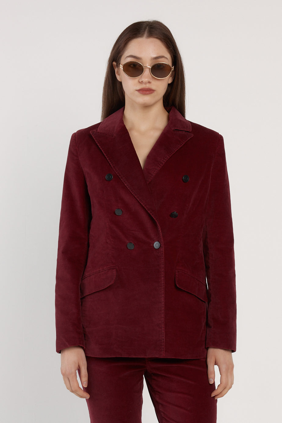 Rhea Velvet Blazer