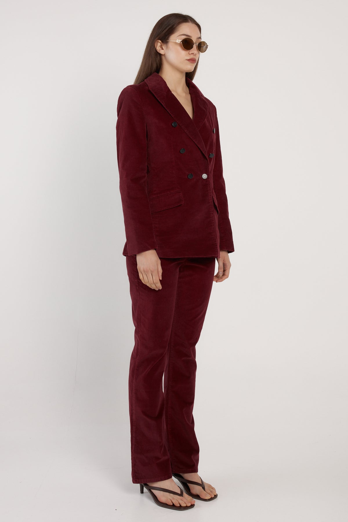 Rhea Velvet Blazer