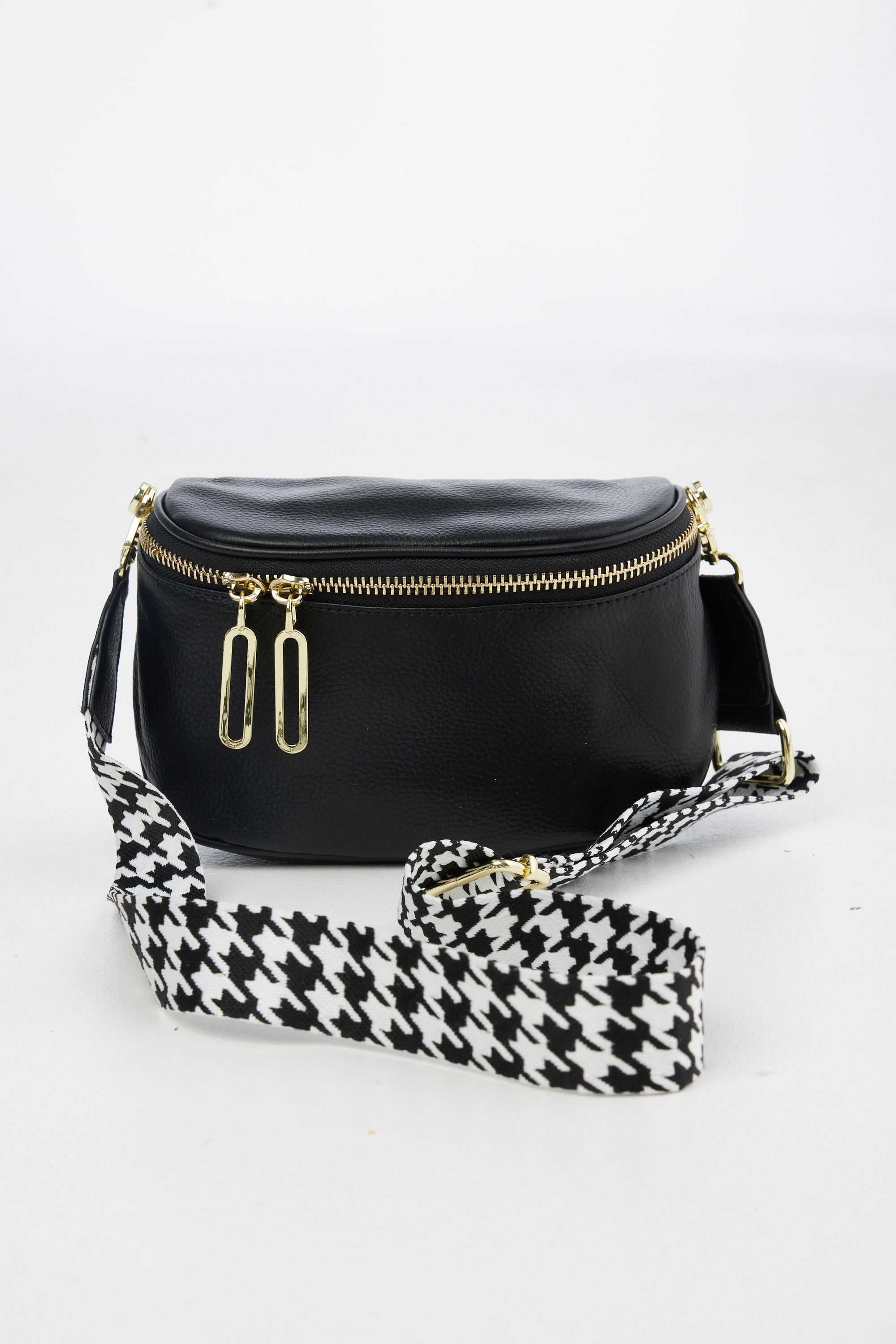 Kensington Cross Body Bag w Pattern Strap