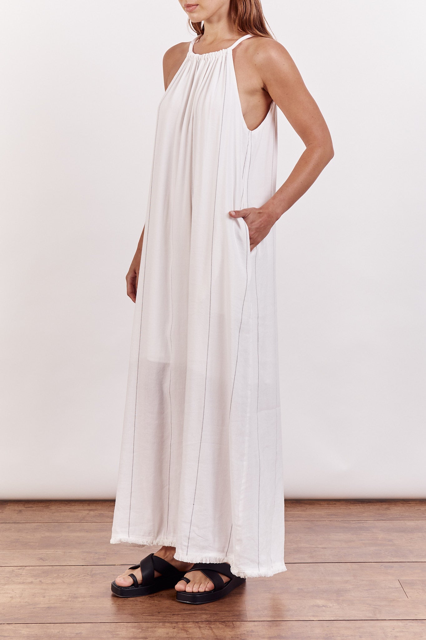 Ainsley Halter Dress