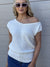Boat Neck Knit Top