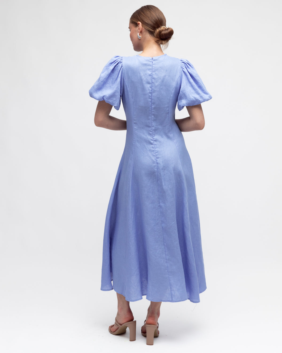 Chica Twist Knot Midi Dress