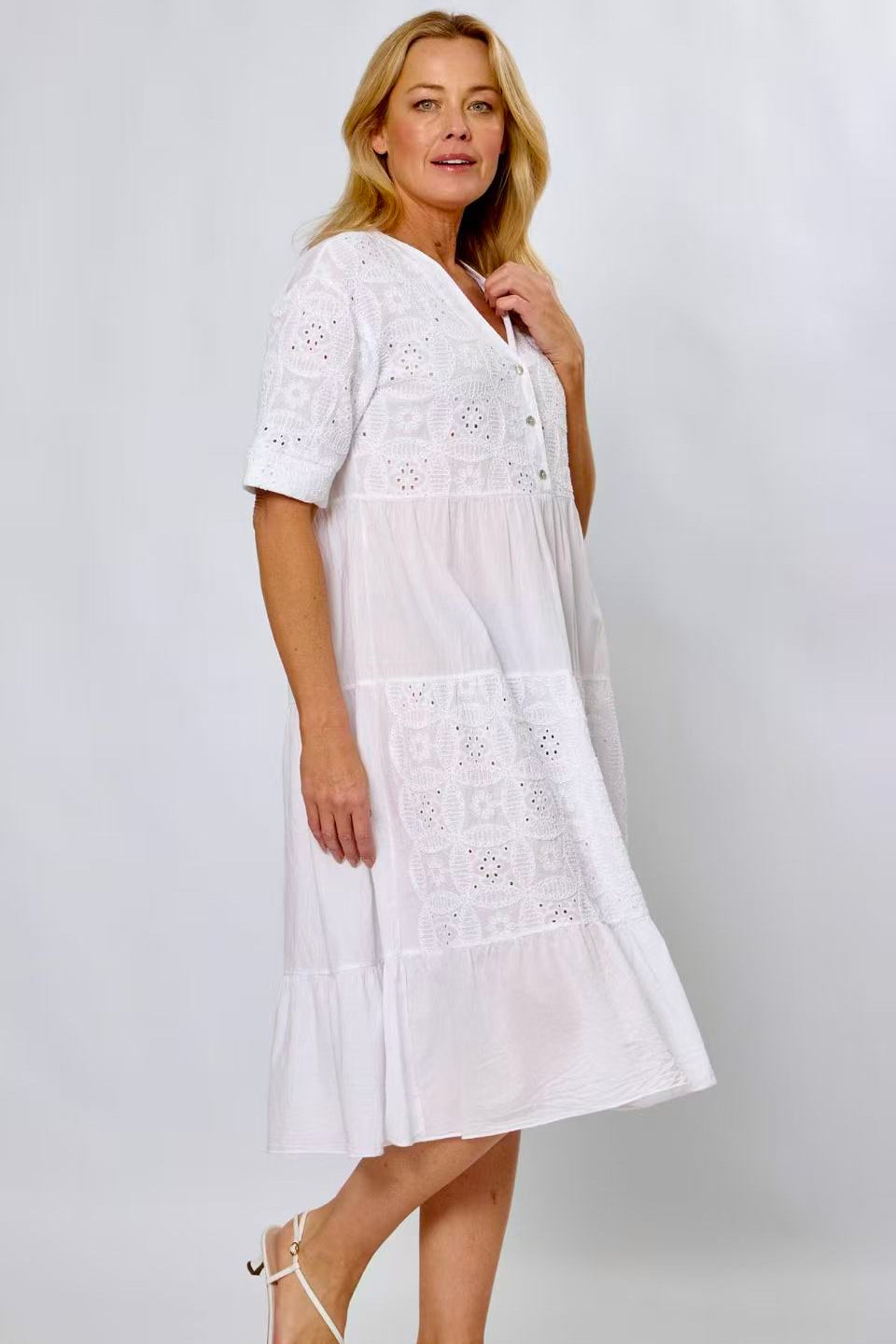 Dress Embroidered White Broderie Anglaise Dress Australia Broderie Anglaise Tiered Dress In White By La Strada Kindred Dress Embroidered White Broderie Anglaise Dress Australia Broderie Anglaise Tiered Dress In White By La Strada Kindred