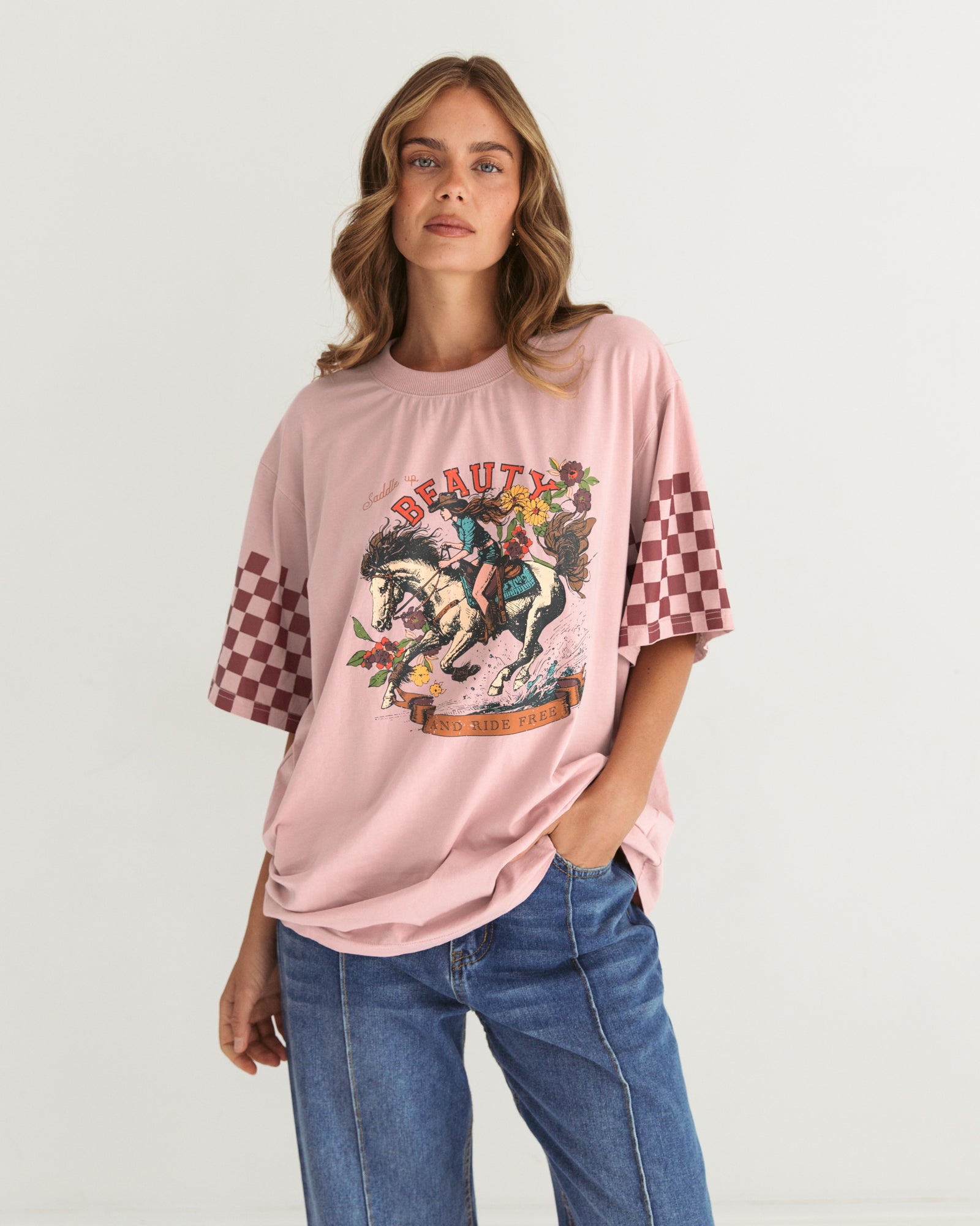 Wild West Pink Beauty Tee