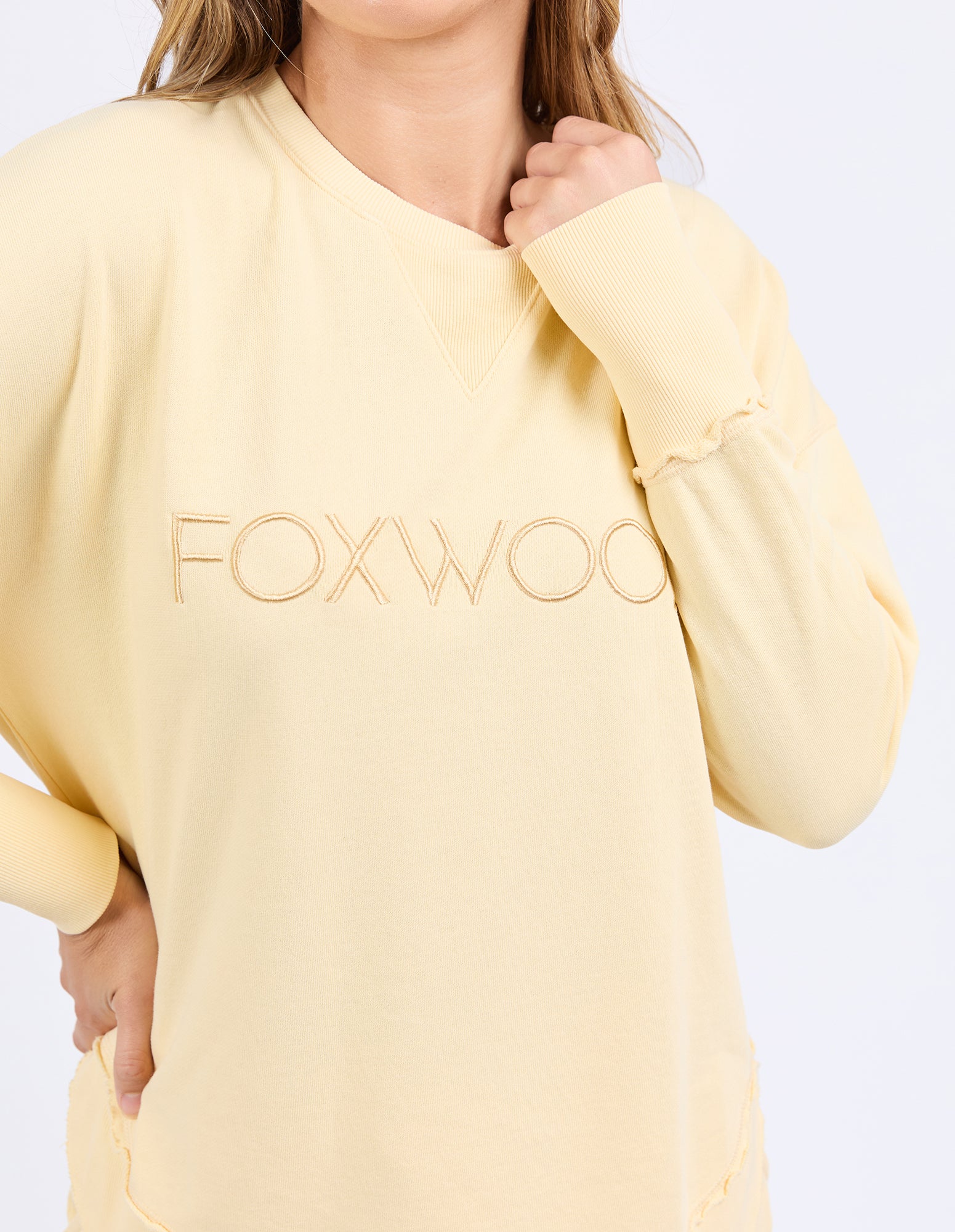 Simplified Crew Neck Jumper
