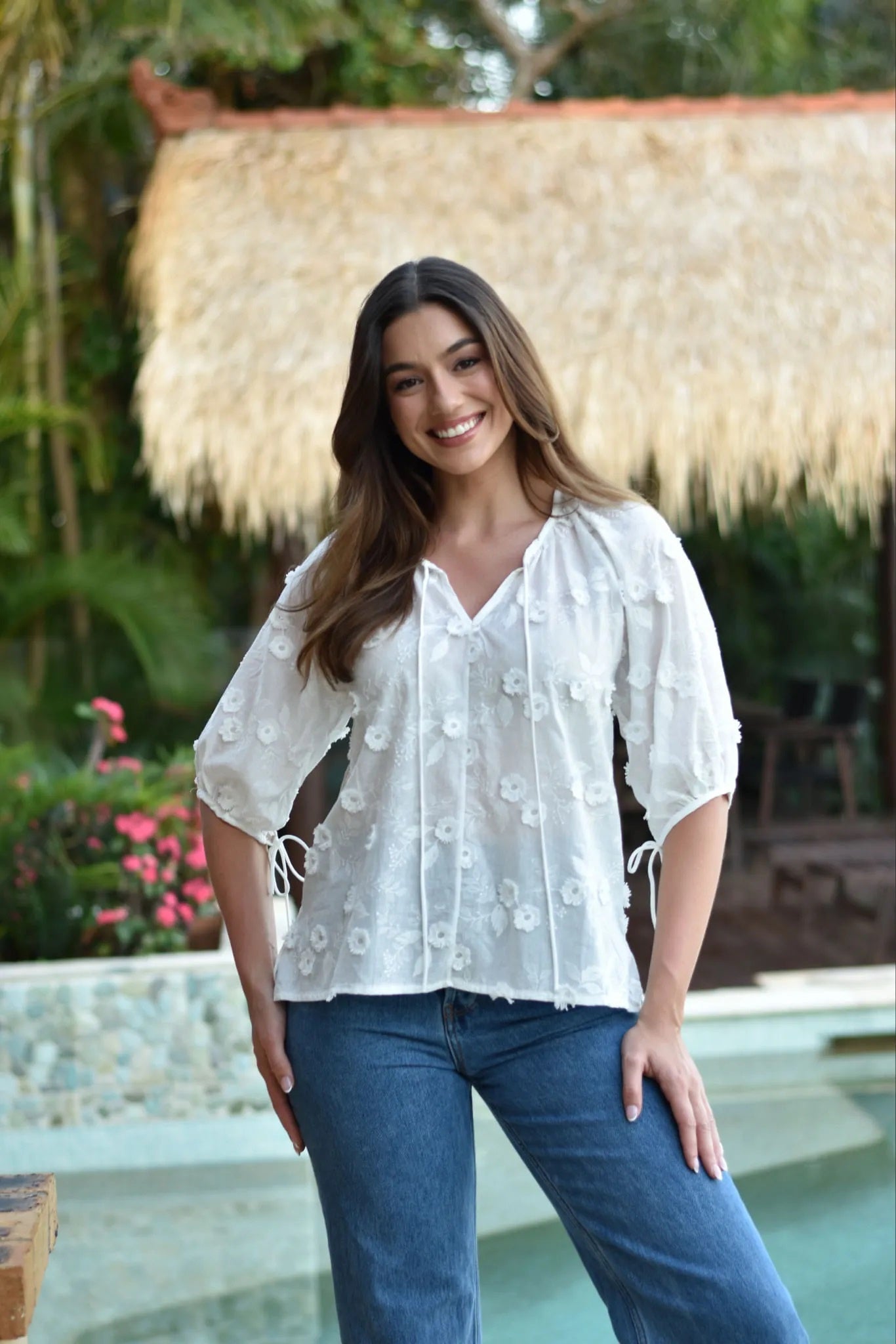 Prudence Embroidered Top