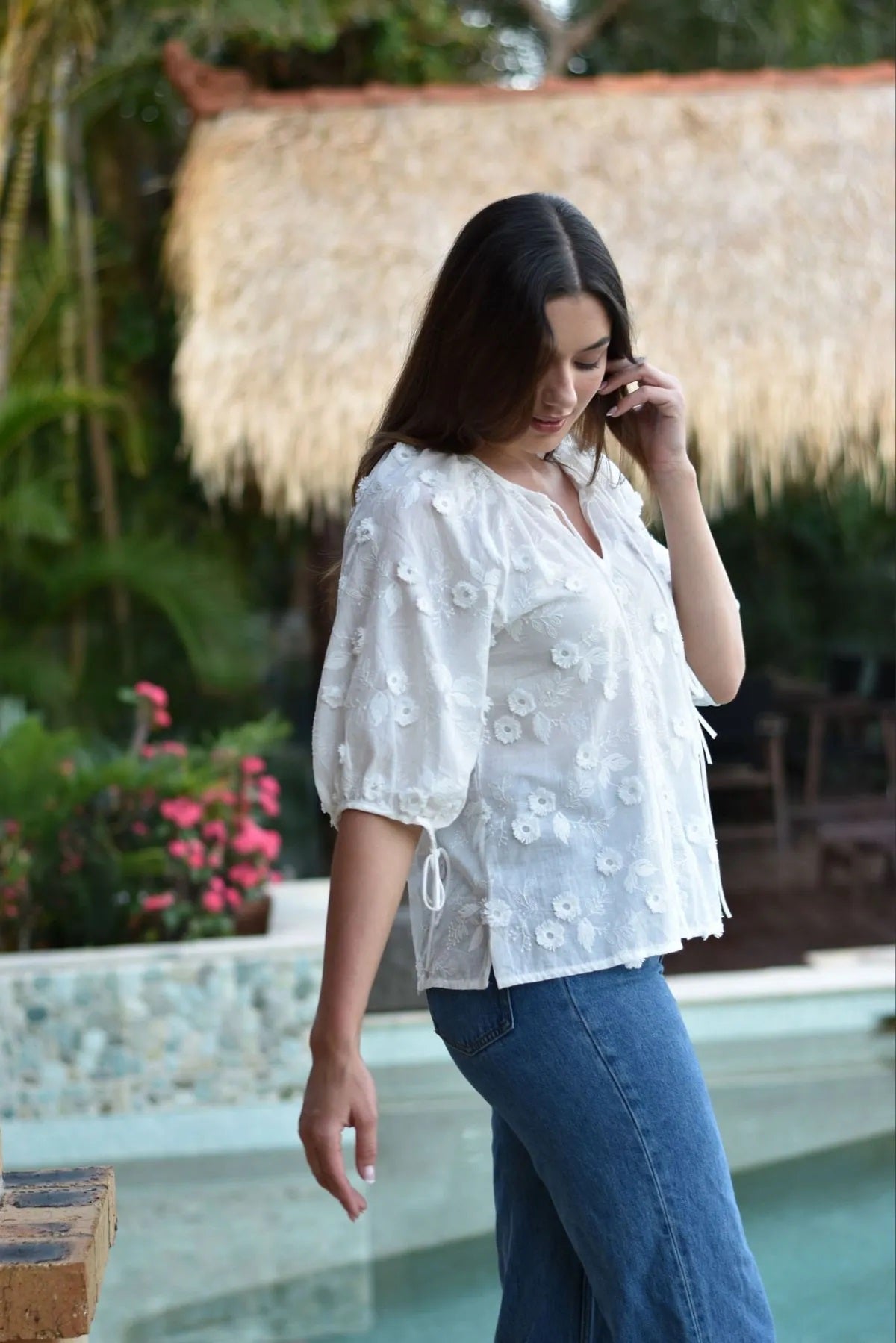 Prudence Embroidered Top