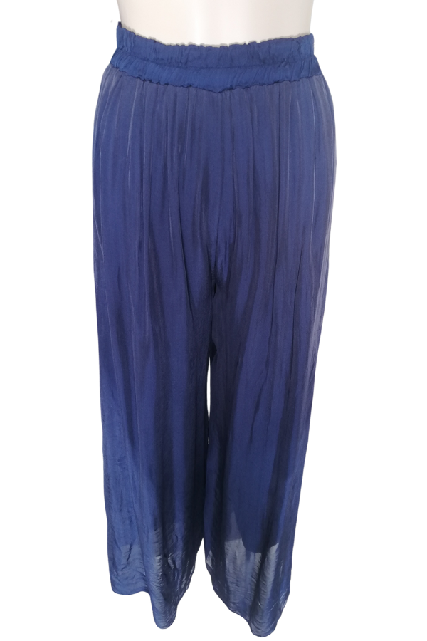 Amedei Silk Trousers by The Italian Closet at Kindred Spirit Boutique & Gift