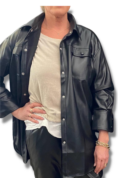 Cher Leatherette Jacket
