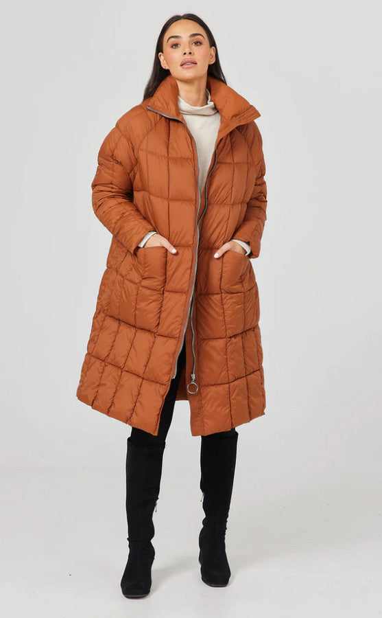 Orion Long Puffer Jacket by Brave & True at Kindred Spirit Boutique & Gift