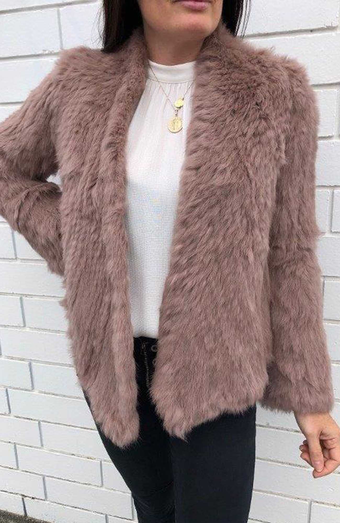 Waterfall Fur Jacket ST