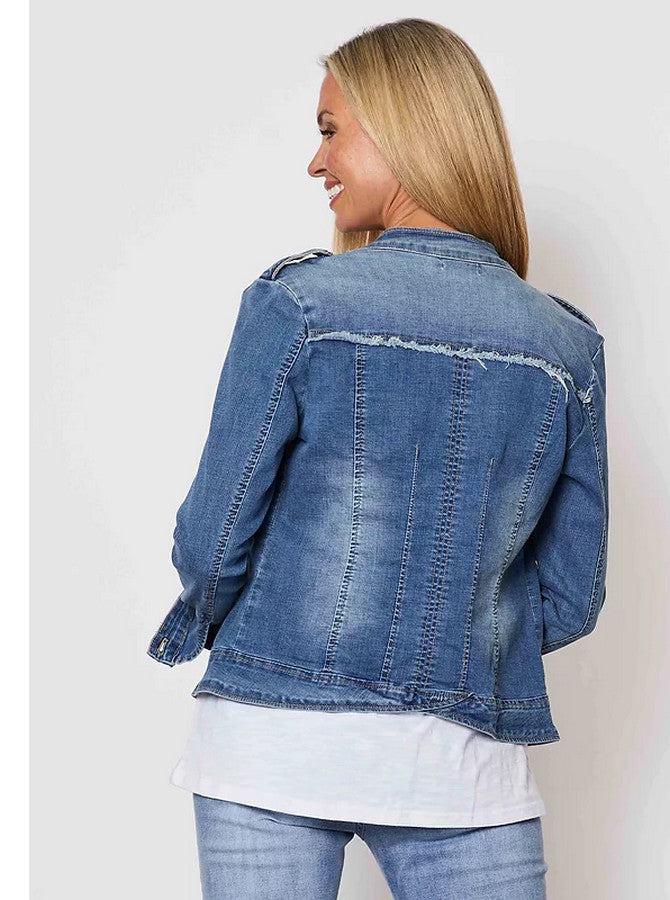 Military Denim Jacket