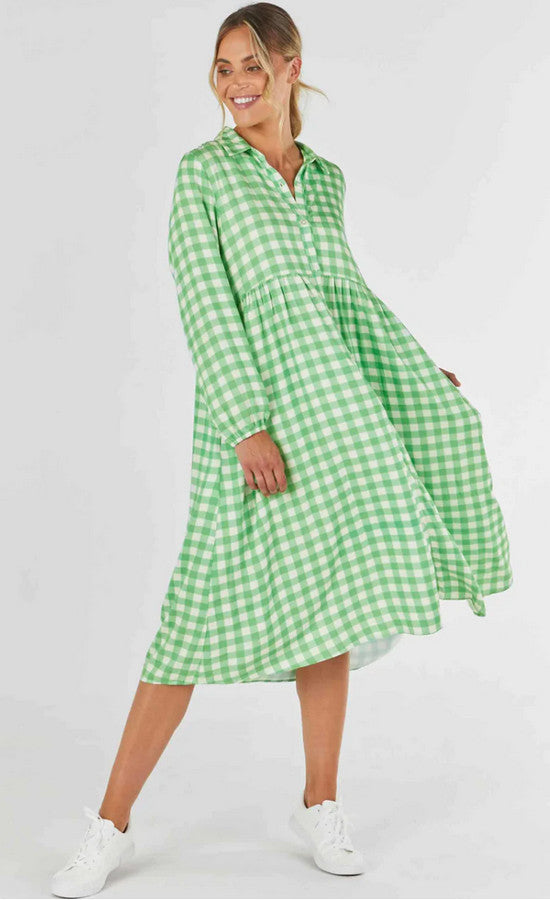 Bellamy Shirt Dress by Betty Basics at Kindred Spirit Boutique & Gift