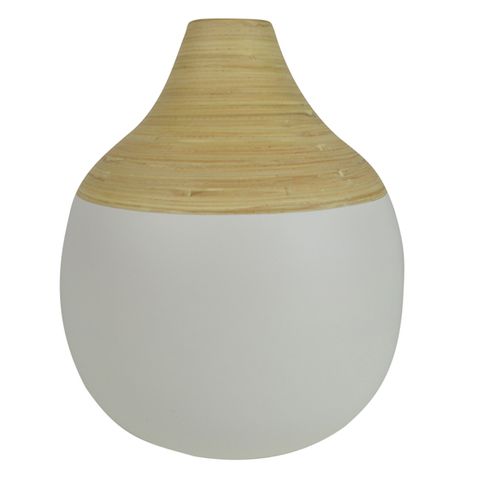 Blanche Bamboo Vase LG
